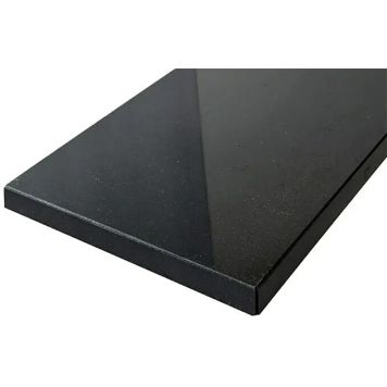 Aknalaud Absolut Black 126 x 17,5 x 2 cm