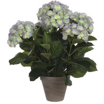 Kunstlill hortensia lilla