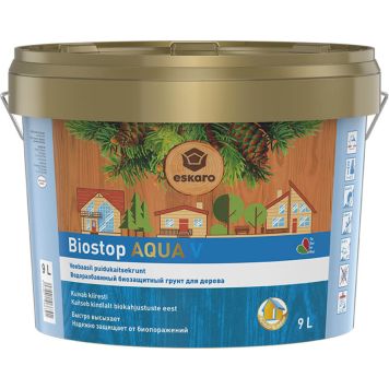 Puidukaitsekrunt Eskaro Biostop Aqua V 9 l