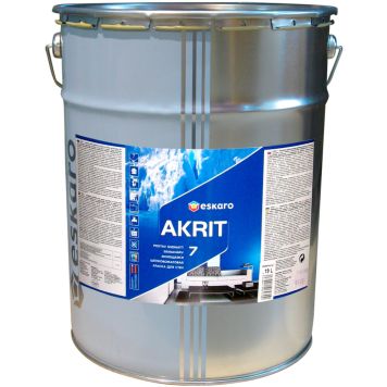 Seinavärv Eskaro Akrit 7 A valge 19 l