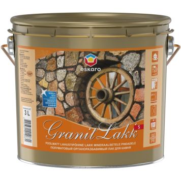 Lakk kivipindadele Eskaro GranitLakk S 3 l