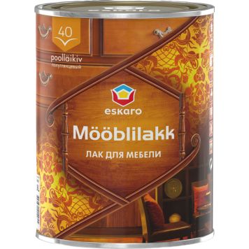 Mööblilakk 40 Eskaro 0,9 l