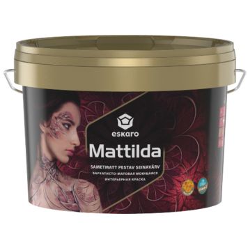 Seinavärv Eskaro Mattilda 2,85 l, must