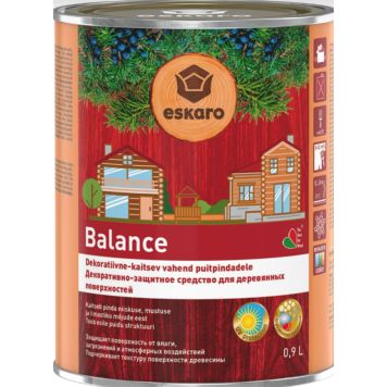 Puidukaitsevahend Eskaro Balance, palisander 0,9 l