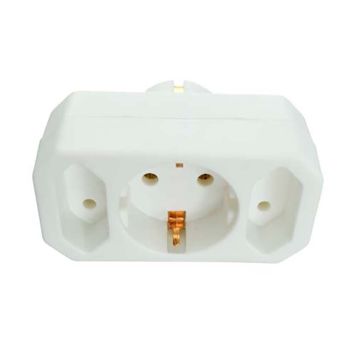 Harupistik Harju  2 x Euro ja 1 x Schuko