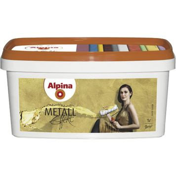 Dekoratiivvärv Alpina Metall Effekt Silber 1 l