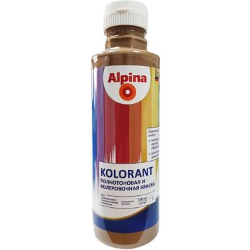 Toonimispasta Alpina Kolorant 0,5 l kastanipruun