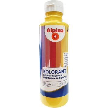 Toonimispasta Alpina Kolorant 0,5 l kollane