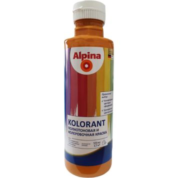 Toonimispasta Alpina Kolorant 0,5 l terrakota