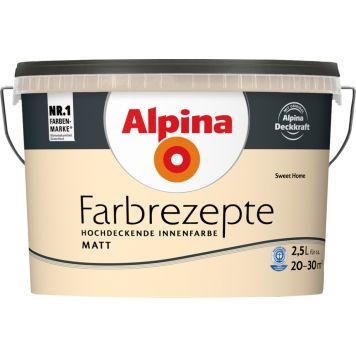 Sisevärv Alpina Farbrezepte Sweet Home 2,5 l