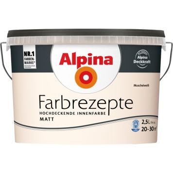 Sisevärv Alpina Farbrezepte Muschelweiß 2,5 l