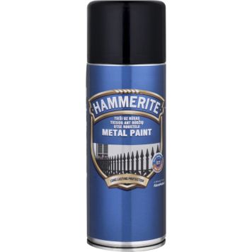 Metallivärv Hammerite Hammered 400 lm, must