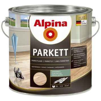 Parketilakk Alpina siidjasmatt 5 l