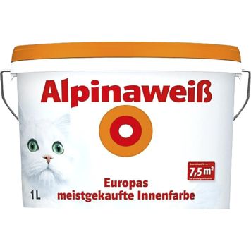 Sisevärv Alpinaweiss Das Original 1 l, matt