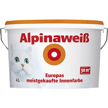 Sisevärv Alpinaweiss Das Original 4 l, matt