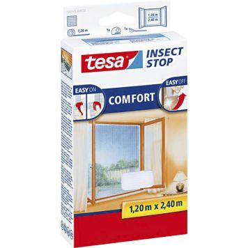 Putukavõrk aknale tesa® Comfort 1,2 x 2,4 m, valge