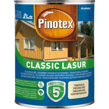 Puidukaitsevahend Pinotex Classic Lasur 1 l, värvitu