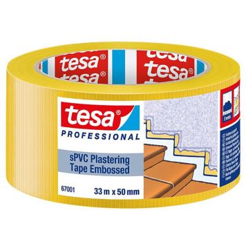 Maalriteip tesa® Professional krohvimistöödeks 33 m x 50 mm