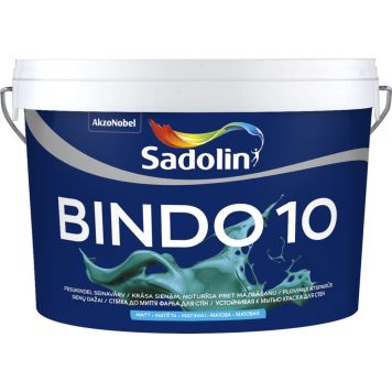 Seinavärv Sadolin Bindo 10 BW valge 2,5 l