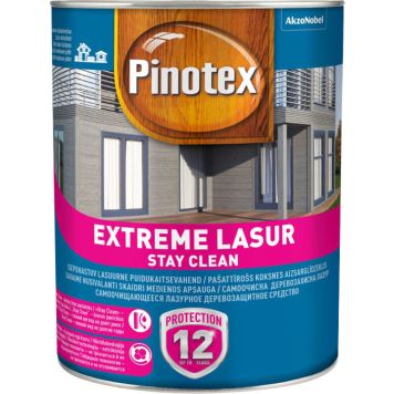 Puidukaitsevahend Pinotex Extreme Lasur  1 l, valge
