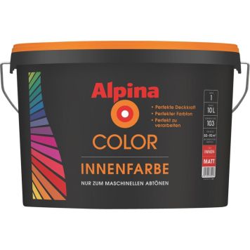Sisevärv Alpina Color Innenfarbe Base 1 valge 10 l