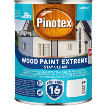 Puitfassaadivärv Pinotex Wood Paint Extreme 1 l, valge