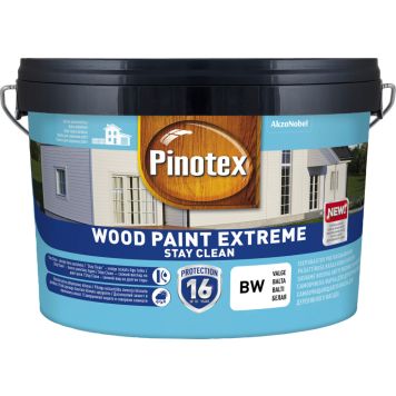 Puitfassaadivärv Pinotex Wood Paint Extreme 2,5 l, valge