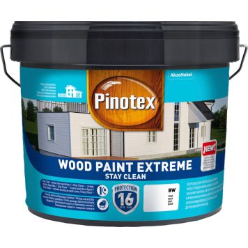 Puitfassaadivärv Pinotex Wood Paint Extreme 10 l, valge