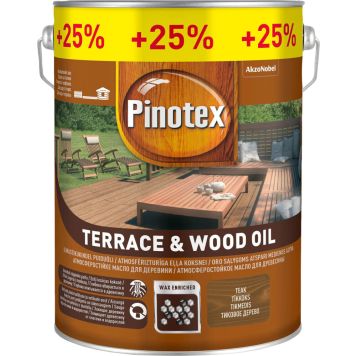 Puiduõli Pinotex Terrace & Wood Oil 4 + 1 l, teak