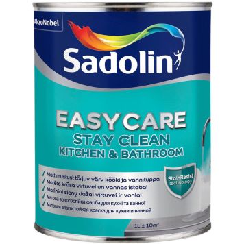 Köögi- ja vannitoa seinavärv Sadolin EasyCare Kitchen & Bathroom BC ainult toonimiseks 0,93 l