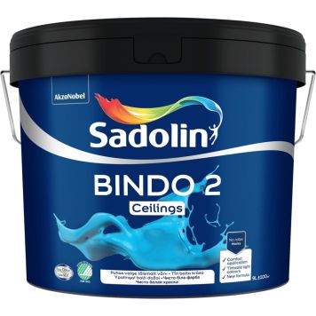 Laevärv Sadolin Bindo 2 BW valge täismatt 9 l