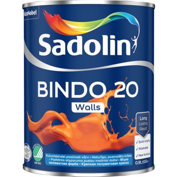 Seinavärv Sadolin Bindo 20 BW valge 0,9 l