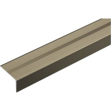 Astmeservaliist 20 x 38 x 1800 mm, pronks