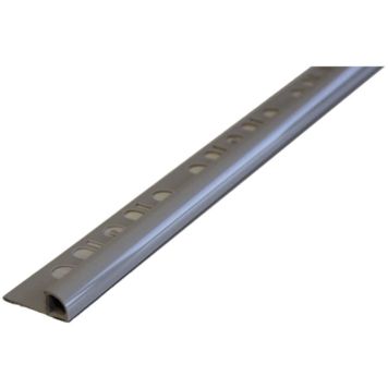Plaadiliist PVC helehall, 8 x 2500 mm