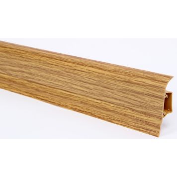 Sokliliist Döllken SLK50 PVC tume tamm 25 x 50 x 2500 mm