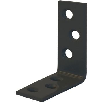 Mööblinurk Arras 40 x 40 x 20 mm must 5 tk