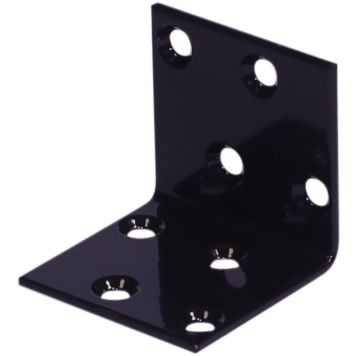 Mööblinurk Arras 40 x 40 x 40 mm must 5 tk