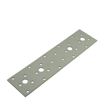 Naelutusplaat Arras 200 x 50 mm valge