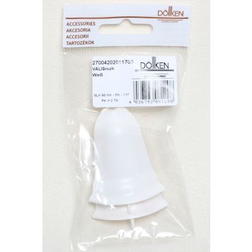 Välisnurk Döllken SLK50 PVC valge 2 tk