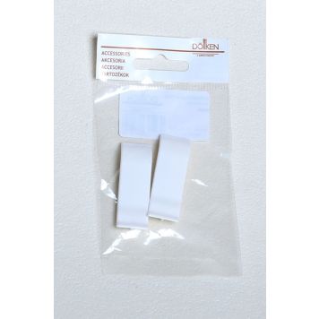 Ühendustükk Döllken SLK50 PVC valge 2 tk