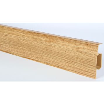 Sokliliist Döllken SLK60 Q PVC 3047 tamm naturaalne 21,5 x 60 x 2500 mm