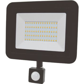 LED-prožektor Acuma Mini liikumisanduriga 50 W must