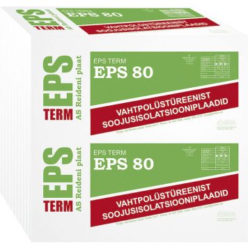 Soojustusplaat EPS 80, 100 mm