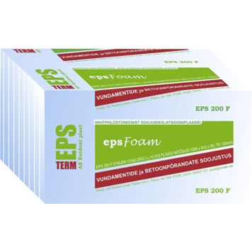 Soojustusplaat EPS 200 Foam, 50 mm