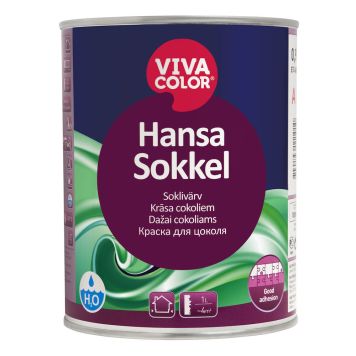 Soklivärv Hansa Sokkel  0,9 l, värvitu