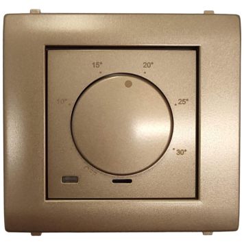 Põrandakütte termostaat Efapel Apolo Champagne