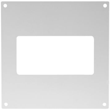 Ventilatsiooniava kate Europlast valge 110 x 55 mm