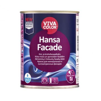 Veepõhine fassaadivärv Hansa Facade 0,9 l