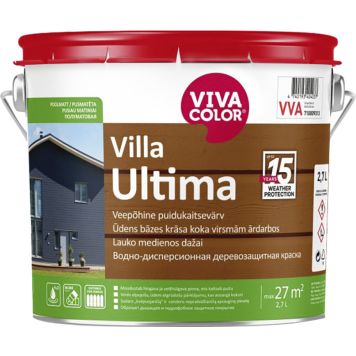 Puidukaitsevärv Vivacolor Villa Ultima VVA valge 2,7 l