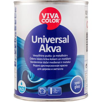 Universal Akva 0,9 l, poolläikiv värvitu